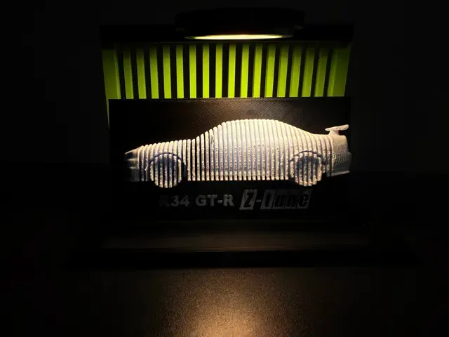 Nissan Skyline GT-R R34 Z-tune - Layered Car model — Фото 6 из 6