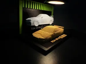 Nissan Skyline GT-R R34 Z-tune - Layered Car model
