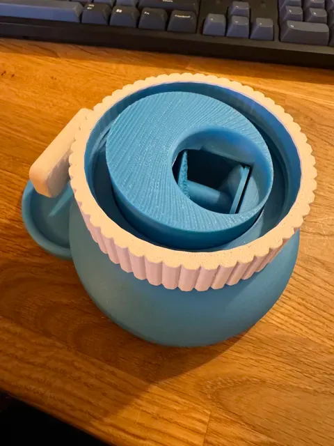 Nutella Dispenser for (bigger) M&M with Nuts