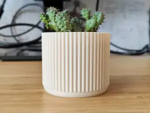 70's style Plant pot Planter - Vase mode design