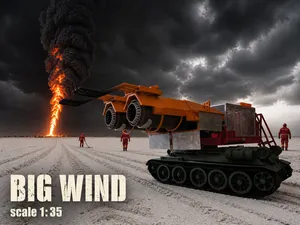 BIG WIND Extreme firefighting vehicle 1:35