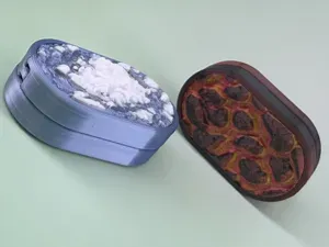 EDC律动冰川.解压玩具.ADHD.叮叮推牌.旋转 GlacierLava Slider ASMR