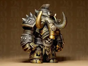 [3/4] Warrior Minis - MAMMOTH
