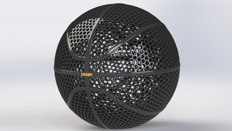Spherical Airless Basketball