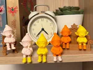 Elf's on Break Shelf Buddy Set Coffee Movie Gaming