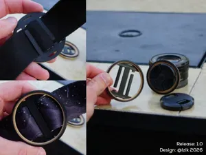 Camera Lens Cap Holder