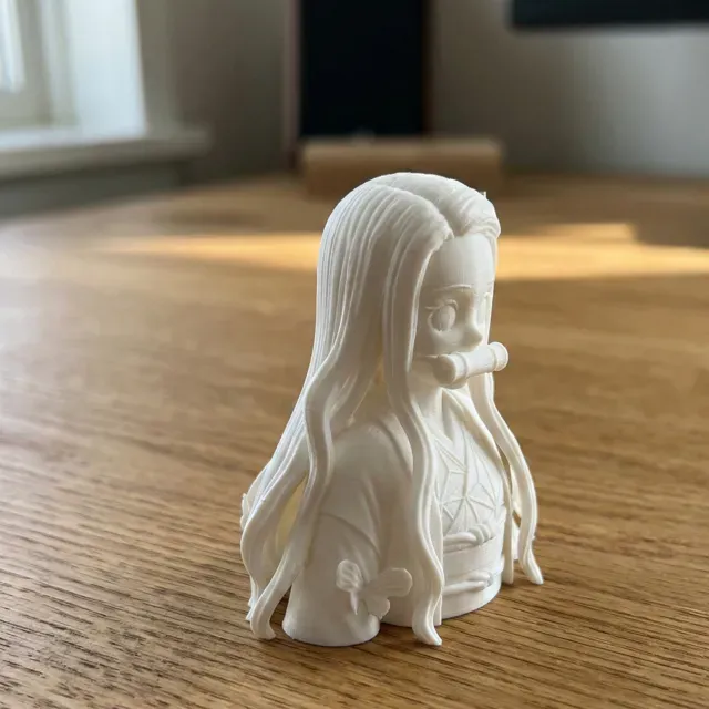 Nezuko Kamado Demon Slayer Bust 3D Print Model 252 — Фото 2 из 3