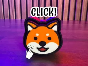 Kawaii Dog Fidget Clicker - Satisfying