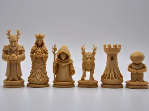 Nature Chess Set