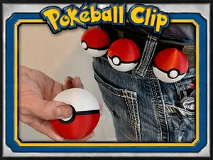 Pokeball Clip