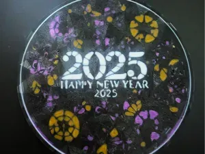 Happy New Year! 2025 Coaster #2