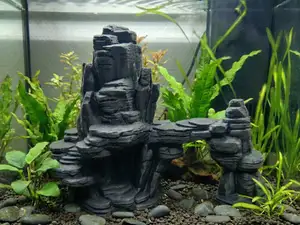 Aquarium Terrarium Rock Mountain Formation