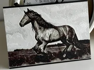Caballo purasangre hueforge