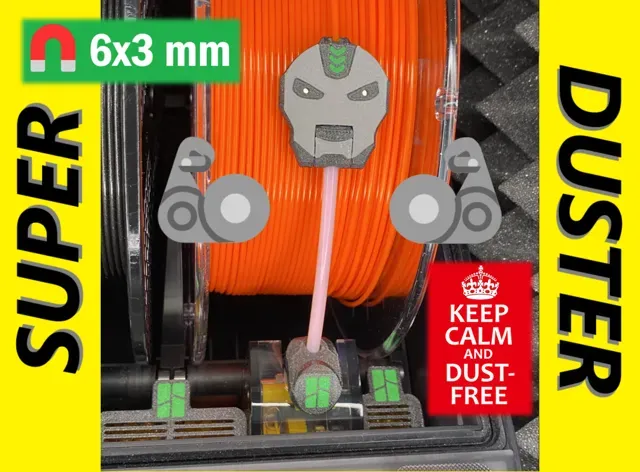 AMS Super Duster Guide Saver Filament Helper 6x3mm
