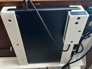 Side-Insert Under-Desk Laptop Mount