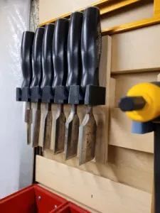 Chisel Set Holder for French Cleat