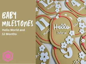 Baby Milestones - Flowers