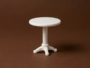 Dollhouse Bistro Table 3D Model