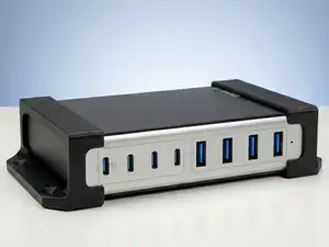 GaN 200W HX-P21 8-Port Charger wall mount
