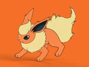 Flareon Wall Art