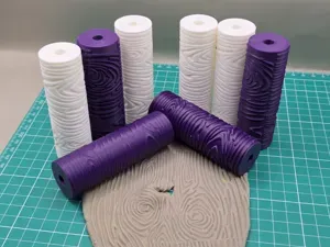 Wood Grain Texture Roller Pin Clay Fondant Emboss