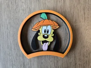 Halloween Pluto Disney ear for 5 magnet headband