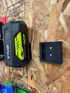 Ryobi 40v Wall Holder