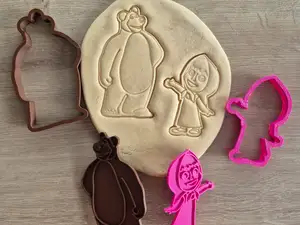 Cookie Cutters – Masha & the Bear Characters
