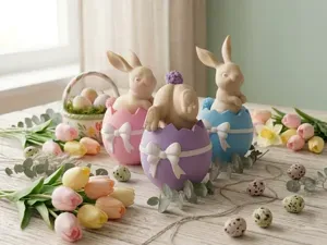 Cute Bunny in Egg – Easter Decoration Collection