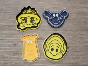 Emoji Blitz Character Cookie Cutter Stamp Pack 8