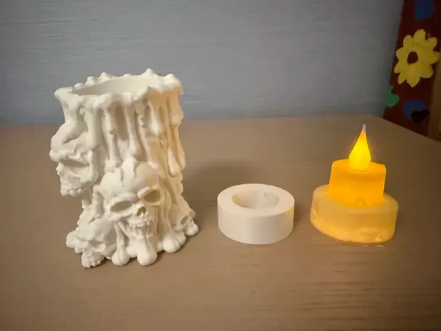 SkullDrip – LED Halloween Candle — Фото 4 из 5
