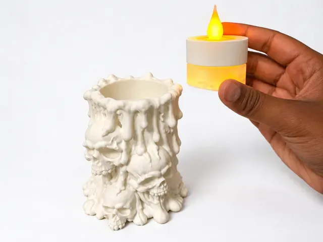 SkullDrip – LED Halloween Candle — Фото 5 из 5