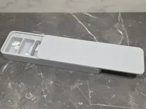 Weekly pill box - sliding lid
