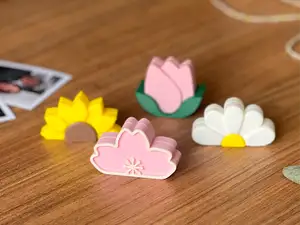 Soporte para fotos de Flores
