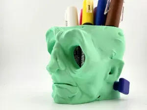 pen holder frankenstein horror
