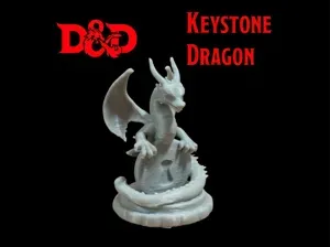 DnD Keystone Dragon Miniature