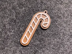 Candy Cane Gingerbread for christmas tree