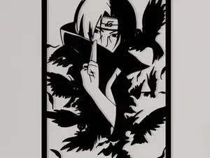 Wall Art Itachi Uchiha