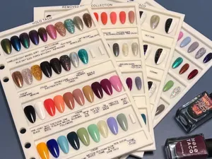 Nail Swatch Book A5 Pages
