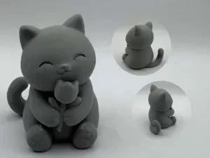 Blooming Paws Cat