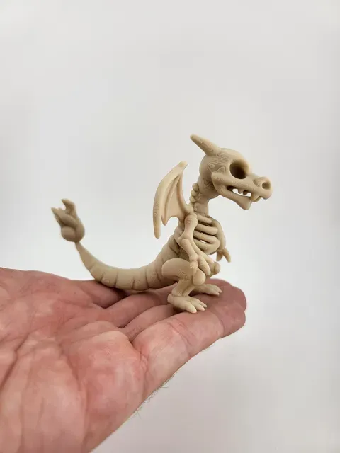 Charizard pokemon Skeleton Figure Dragon Fossil — Image 3 of 6