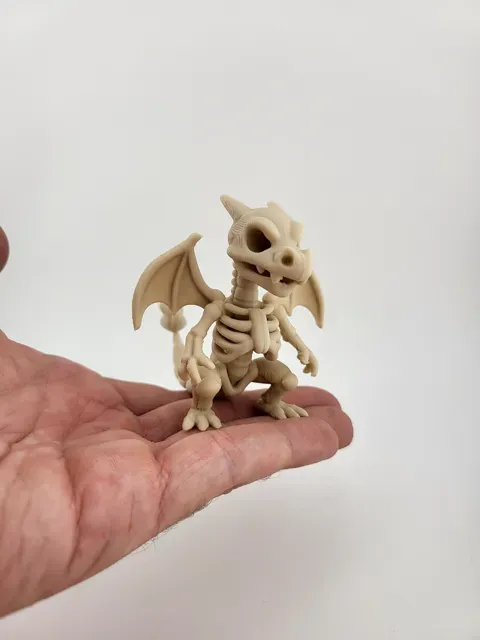 Charizard pokemon Skeleton Figure Dragon Fossil — Image 5 of 6