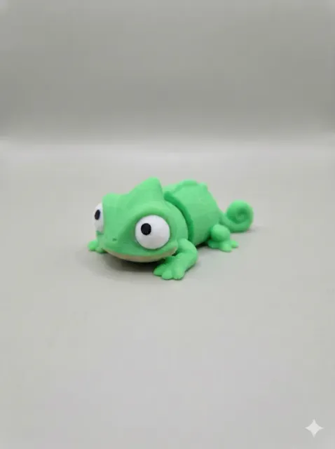 Süßes Flexi Chamäleon / Cute Articulated Chameleon — Фото 3 из 3