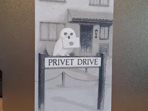 Harry Potter Private Drive Owl - Hueforge