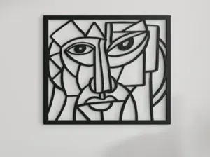 Old Man 3D Wall Art