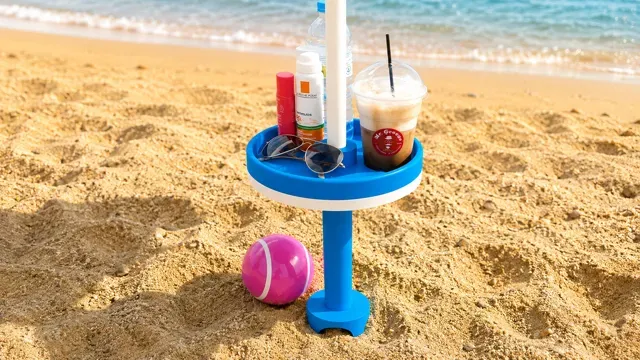 Beach Umbrella Table - Modular - 3 Parasol Sizes — Image 4 of 7