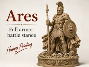Ares – Full Armor Battle Stance