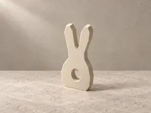 LUMA Geometric Easter Bunny | Modern Rabbit Decor