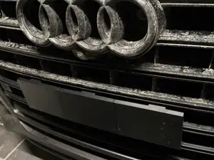 Audi S8 A8 D4 4H Kennzeichenhalter Magnetisch
