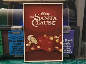 The Santa Clause Movie Poster - Hueforge Art